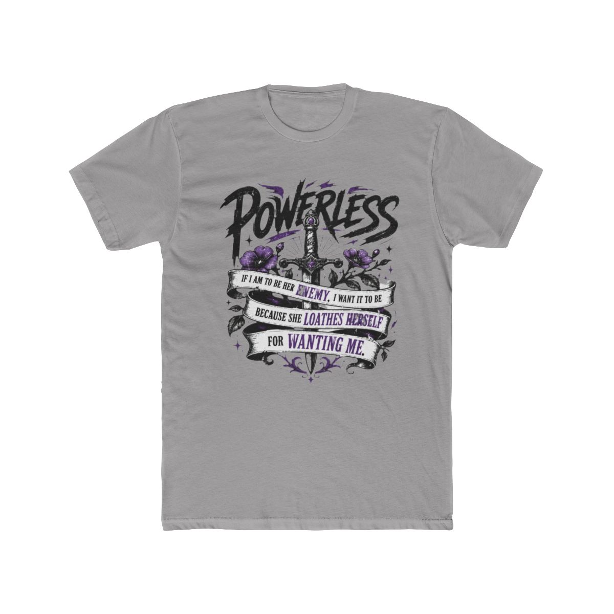 Powerless, Lauren Roberts - Dark Romance Pullover, Enemies to Lovers Bookish T Shirt - Official T-Shirts merchandise