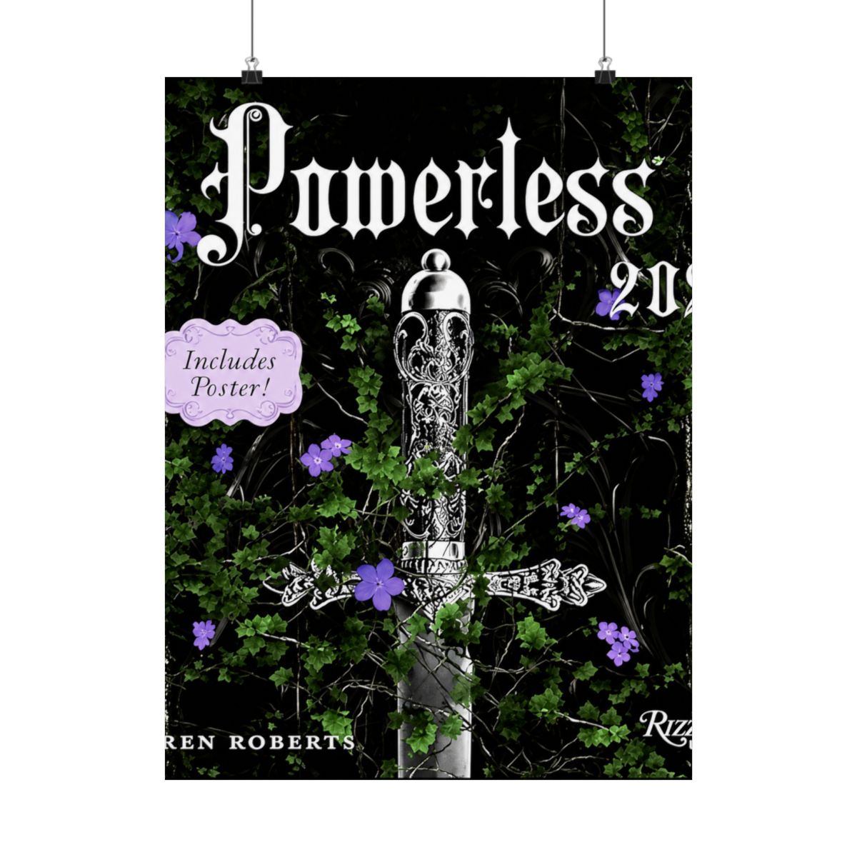 Powerless 2027 Wall Calendar (Includes Full-Color Poster) | Lauren Roberts